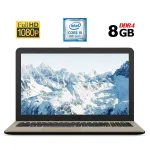 Ноутбук Asus VivoBook X540UAR / 15.6" (1920x1080) TN / Intel Core i5-8250U (4 (8) ядра по 1.6 - 3.4 GHz) / 8 GB DDR4 / 240 GB SSD / Intel UHD Graphics 620 / WebCam / HDMI б/в