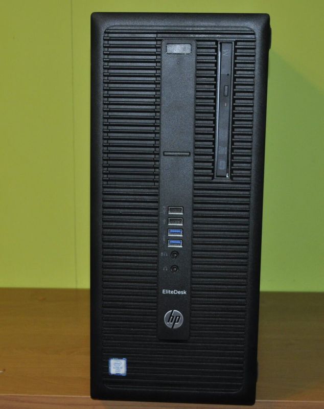 Комп'ютер HP EliteDesk 800 G2 Tower / Intel Core i7-6700 (4 (8) ядра по 3,4 - 4,0 ГГц) / 16 ГБ DDR4 / 240 ГБ SSD / nVidia GeForce GT 740, 4 ГБ GDDR3, 128-біт / DVD-ROM / Windows 11 Pro  б/в - зображення 2