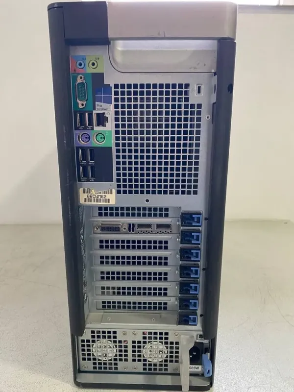 Робоча станція Б-клас Dell Precision T5810 Workstation Tower / Intel Xeon E5-2697 v3 (14 (28) ядер по 2.6 - 3.5 GHz) / 64 GB DDR4 / 240 GB SSD / nVidia Quadro K4200, 4 GB GDDR5, 256-bit / DVD-ROM б/в - зображення 4