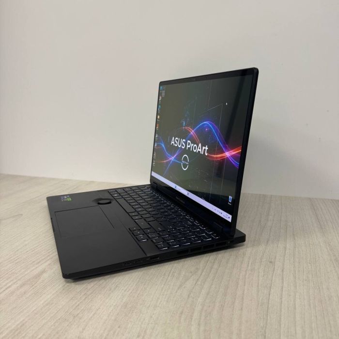 Ігровий ноутбук Asus ProArt Studiobook / 16" (2560x1600) OLED Touch / Intel Core i9-13980HX (24 (32) ядра по 2,2 - 5,5 ГГц) / 16 ГБ DDR5 / 512 ГБ SSD NVMe / nVidia Quadro RTX 3000, 6 ГБ GDDR6, 192-bit / WebCam б/в - изображение 7