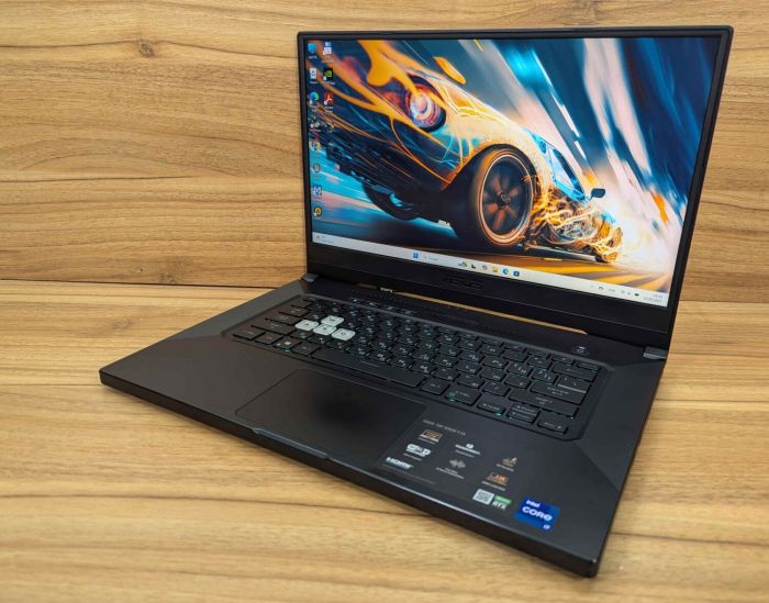 Ігровий ноутбук Б-класу Asus TUF 516 PF / 15.6" (1920x1080) IPS / Intel Core i7-11370H (4 (8) ядра по 3.0 - 4.8 GHz) / 24 GB DDR4 / 1000 GB SSD / nVidia GeForce RTX 3050, 4 GB GDDR6, 128-bit / HDMI / Windows 11 б/в - зображення 6