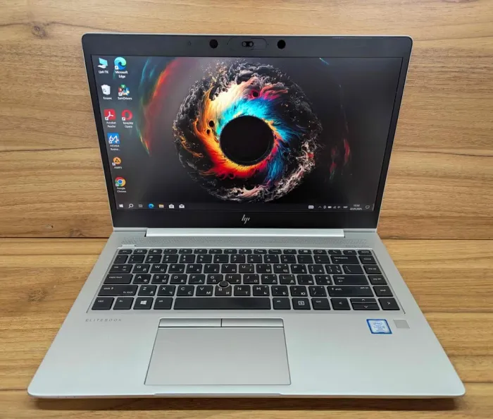 Ультрабук Б-клас HP EliteBook 840 G5 / 14" (1920x1080) IPS / Intel Core i7-8650U (4 (8) ядра по 1.9 - 4.2 GHz) / 16 GB DDR4 / 512 GB SSD / Intel UHD Graphics 620 / Fingerprint / HDMI / Windows 10 б/в - зображення 2