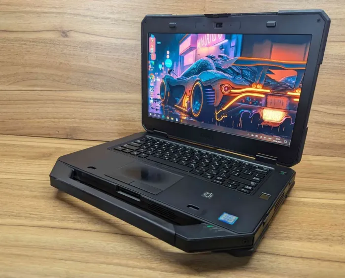Захищений ноутбук Dell Rugged Latitude 5414 / 14" (1920x1080) IPS Touch / Intel Core i5-6300U (2 (4) ядра по 2.4 - 3.0 GHz) / 8 GB DDR4 / 240 GB SSD / Intel HD Graphics 520 / TouchID / WebCam / Windows 10 б/в - зображення 5