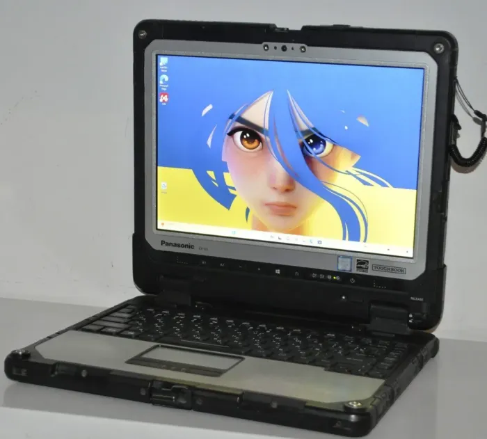 Захищений нетбук-трансформер Б-клас Panasonic ToughBook CF-33 MK2 / 12" (2160x1440) IPS Touch / Intel Core i5-7300U (2 (4) ядра по 2.6 - 3.5 GHz) / 8 GB DDR4 / 256 GB SSD / Intel HD Graphics 620 / WebCam / Windows 11 Pro б/в - зображення 3