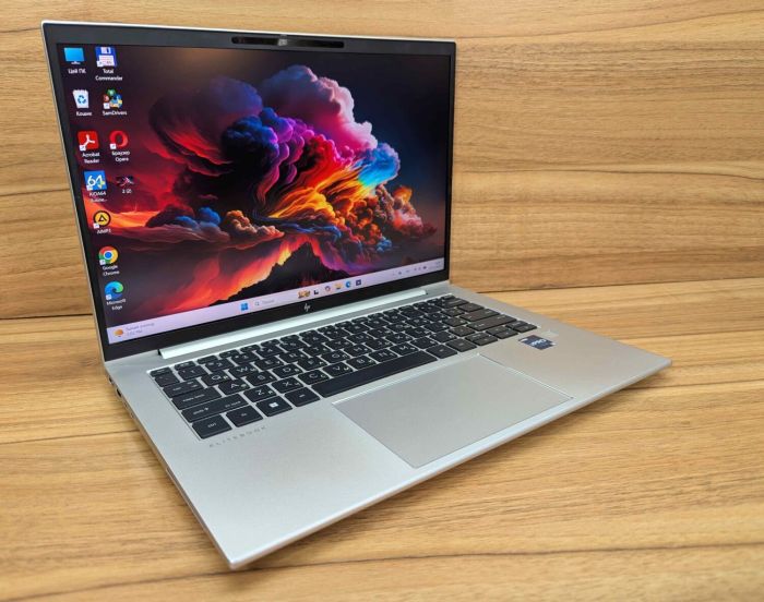 Ультрабук HP EliteBook 840 G10 / 14" (1920x1080) IPS / Intel Core i5-1345U (10 (12) ядер по 3.5 - 4.7 GHz) / 16 GB DDR5 / 512 GB SSD / Intel Iris Xe Graphics / WebCam / TouchID / Windows 11 б/в - зображення 4