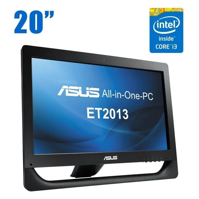 Моноблок Asus ET2013IUKI / 20" (1600x900) TN / Intel Core i3-3240 (2 (4) ядра по 3.4 GHz) / 8 GB DDR3 / 500 GB HDD / Intel HD Graphics 2500 / WebCam б/в - зображення 1