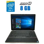 Ноутбук Dell Latitude E6520 / 15.6" (1366x768) TN / Intel Core i7-2620M (2 (4) ядра по 2.7 - 3.4 GHz) / 8 GB DDR3 / 256 GB SSD / nVidia NVS 4200M, 512 MB DDR3, 64-bit / WebCam б/в