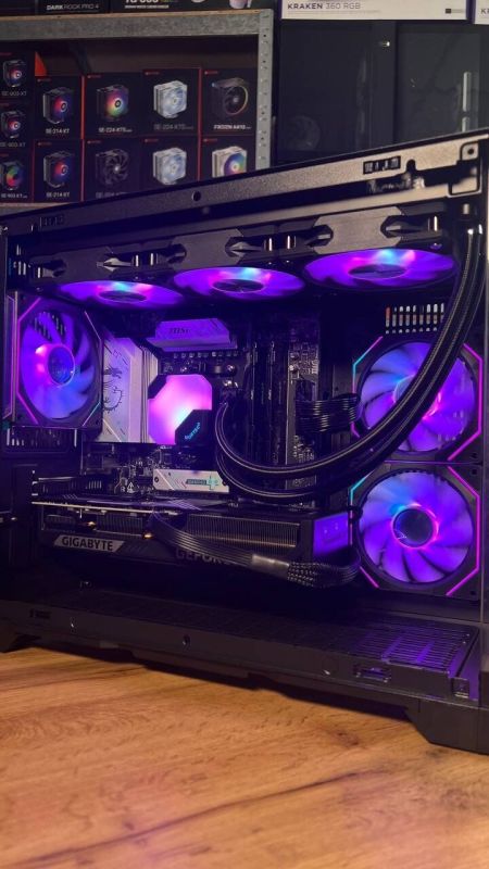 Збірка на замовлення: ігровий ПК GameMax Hype-M Black Tower / AMD Ryzen 7 7800X3D (8 (16) ядер по 4.2 - 5.0 GHz) / 32 GB DDR5 / 2000 GB SSD M.2 / nVidia GeForce RTX 5070, 12 GB GDDR7, 192-bit / 750W - зображення 7