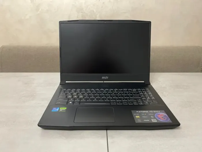 Ігровий ноутбук MSI Katana 15 B12VFK-237CA / 15.6" (1920x1080) IPS / Intel Core i7-12650H (10 (16) ядер по 2.3 - 4.7 GHz) / 16 GB DDR5 / 1000 GB SSD M.2 / nVidia GeForce RTX 4060, 8 GB GDDR6, 128-bit / WebCam / HDMI б/в - зображення 3