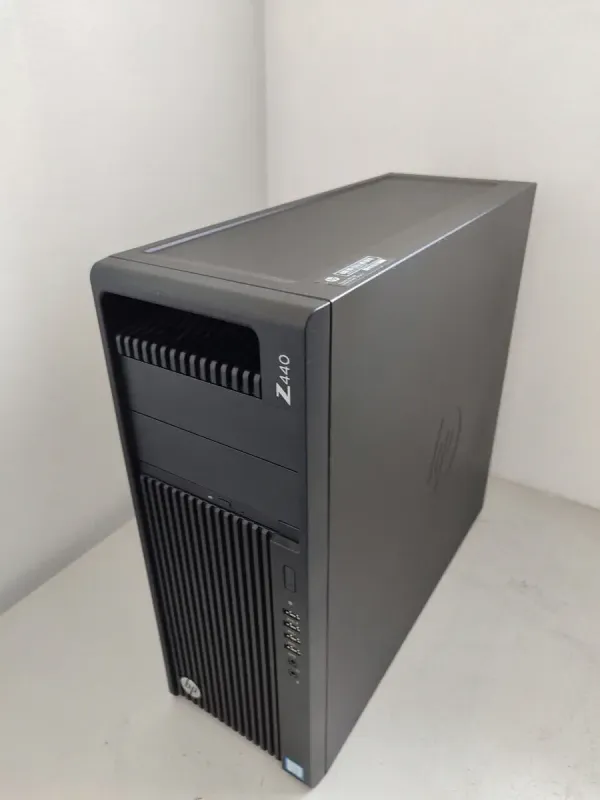 Робоча станція HP Workstation Z440 Tower / Intel Xeon E5-2697 v3 (14 (28) ядер по 2.6 - 3.6 GHz) / 32 GB DDR4 ECC / 240 GB SSD / nVidia Quadro K2200, 4 GB GDDR5, 128-bit / 700W / DVD-ROM б/в - зображення 3