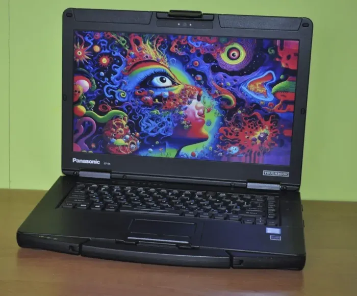 Захищений ноутбук Panasonic Toughbook CF-54 / 14" (1366x768) TN / Intel Core i5-7300U (2 (4) ядра по 2.6 - 3.5 GHz) / 16 GB DDR3 / 240 GB SSD / Intel HD Graphics 620 / Wi-Fi / Bluetooth / Windows 11 Pro б/в - зображення 4