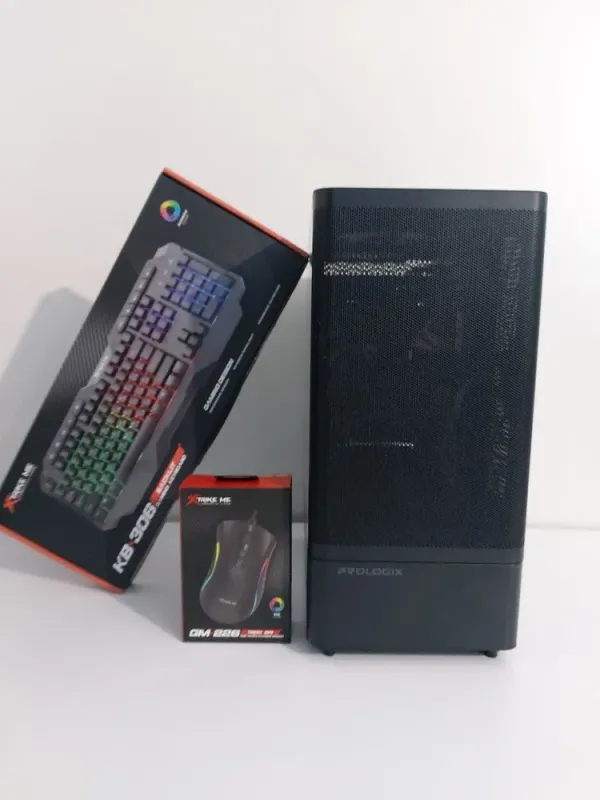 Комп'ютер Prologix GM-01MAV Tower / Intel Core i7-4790K (4 (8) ядра по 4,0 - 4,4 ГГц) / 24 ГБ DDR3 / 512 ГБ SSD + 500 ГБ HDD / nVidia GeForce GTX 1650, 4 ГБ GDDR6, 128-біт / 500 Вт б/в - зображення 9