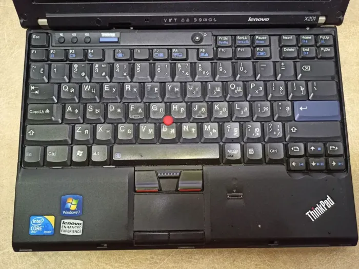 Ультрабук Б-клас Lenovo ThinkPad X201 / 12.1" (1280x800) TN / Intel Core i5-520M (2 (4) ядра по 2.4 - 2.93 GHz) / 4 GB DDR3 / 120 GB HDD / Intel HD Graphics / WebCam / Fingerprint б/в - зображення 4