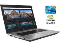 Мобільна робоча станція HP Zbook 17 G5 / 17.3" (1920x1080) IPS / Intel Xeon E-2176M (6 (12) ядер по 2.7 - 4.4 GHz) / 32 GB DDR4 / 1000 GB SSD / nVidia Quadro P3200, 6 GB GDDR5, 192-bit / WebCam б/в