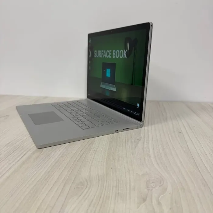 Ігровий ультрабук-трансформер Б-клас Microsoft Surface Book 2 / 15.0" (3240x2160) IPS Touch / Intel Core i7-8650U (4 (8) ядра по 1.9 - 4.2 GHz) / 16 GB DDR3 / 512 GB SSD NVMe / nVidia GeForce GTX 1060, 6 GB GDDR5, 192-bit / WebCam б/в - зображення 5