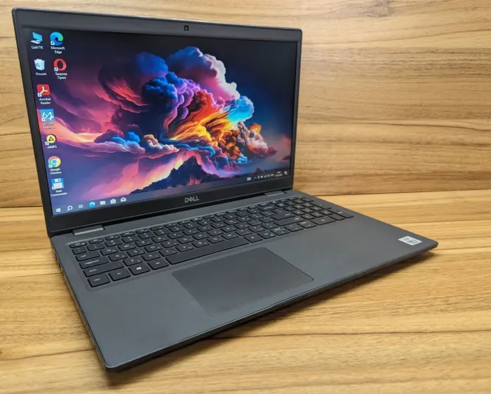 Ноутбук Б-клас Dell Latitude 3510 / 15.6" (1366x768) TN / Intel Core i5-10210U (4 (8) ядра по 1.6 - 4.2 GHz) / 16 GB DDR4 / 512 GB SSD / Intel UHD Graphics / WebCam / Windows 10 б/в - зображення 4