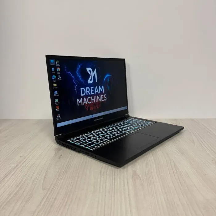 Ігровий ноутбук Б-класу Dream Machines RG2050-15 NP50RNA / 15.6" (1920x1080) IPS / Intel Core i5-12450H (8 (12) ядер по 2.0 - 4.4 GHz) / 16 GB DDR4 / 512 GB SSD NVMe / nVidia GeForce RTX 2050, 4 GB GDDR6, 64-bit / WebCam б/в - зображення 4