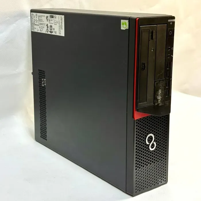 Комп'ютер Fujitsu Esprimo E720 E85 SFF / Intel Core i3-4130 (2 (4) ядра по 3.4 GHz) / 8 GB DDR3 / 120 GB SSD + 500 GB HDD / Intel HD Graphics 4400 / DVD-ROM б/в - зображення 2
