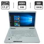 Ноутбук Б-клас Toshiba Satellite L775D-10V / 17.3" (1600x900) TN / AMD A6-3420M (2 (4) ядра по 1.5 - 2.4 GHz) / 8 GB DDR3 / 128 GB SSD / AMD Radeon HD 6520G Graphics / WebCam / DVD-ROM б/в