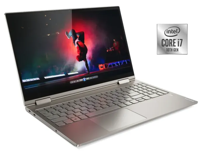 Ультрабук-трансформер Lenovo Yoga C740-15IML / 15.6" (1920x1080) IPS Touch / Intel Core i7-10510U (4 (8) ядра по 1.8 - 4.9 GHz) / 12 GB DDR4 / 512 GB SSD / Intel UHD Graphics / WebCam б/в - зображення 1