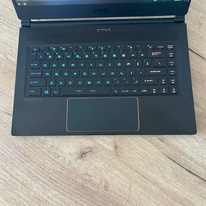 Ігровий ноутбук Б-клас MSI GS65 Stealth 8SF / 15.6" (1920x1080) IPS / Intel Core i7-8750H (6 (12) ядер по 2.2 - 4.1 GHz) / 32 GB DDR4 / 512 GB SSD / nVidia GeForce RTX 2060, 6 GB GDDR6, 192-bit / WebCam б/в - зображення 7