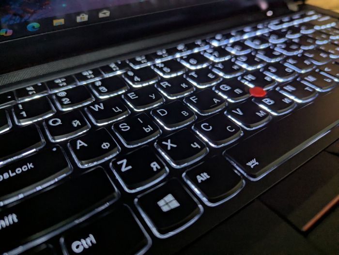 Мобільна робоча станція Lenovo ThinkPad P43s / 14" (1920x1080) IPS / Intel Core i7-8665U (4 (8) ядра по 1.9 - 4.8 GHz) / 32 GB DDR4 / 1000 GB SSD / nVidia Quadro P520, 2 GB GDDR5, 64-bit / HDMI / Windows 10 б/в - изображение 6