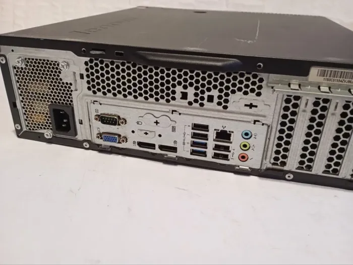 ПК Б-клас Lenovo ThinkCentre M83 SFF / Intel Core i5-4590 (4 ядра по 3.3 - 3.7 GHz) / 16 GB DDR3 / 500 GB HDD / Intel HD Graphics 4400 / DVD-RW + USB-флешка 64 GB б/в - зображення 4