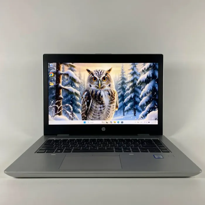 Ультрабук HP ProBook 640 G5 / 14" (1920x1080) IPS / Intel Core i5-8365U (4 (8) ядра по 1.6 - 4.1 GHz) / 16 GB DDR4 / 256 GB SSD / Intel UHD Graphics / WebCam / Fingerprint б/в - зображення 2