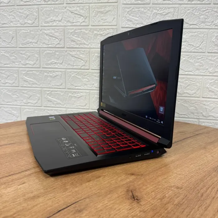 Ігровий ноутбук Б-клас Acer Nitro 5 AN515-51 / 15.6" (1920x1080) IPS / Intel Core i5-7300HQ (4 ядра по 2.5 - 3.5 GHz) / 8 GB DDR4 / 256 GB SSD / nVidia GeForce GTX 1050, 4 GB GDDR5, 128-bit / WebCam б/в - зображення 5