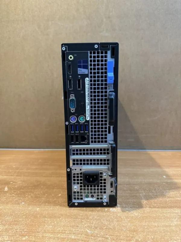Комп'ютер Dell OptiPlex 7040 SFF / Intel Core i5-6500 (4 ядра по 3.2 -3.6 GHz) / 8 GB DDR4 / 120 GB SSD / Intel HD Graphics 530 / 180W / DVD-RW / DisplayPort / HDMI б/в - зображення 4