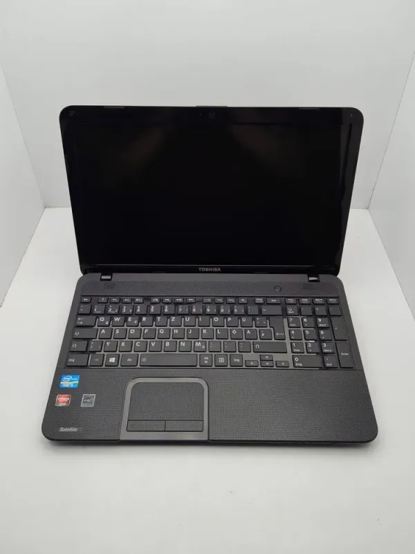 Ноутбук Toshiba Satellite C855 / 15.6" (1366x768) TN / Intel Core i5-3230M (2 (4) ядра по 2.6 - 3.2 GHz) / 6 GB DDR3 / 500 GB HDD / AMD Radeon HD 7600M / WebCam б/в - зображення 2