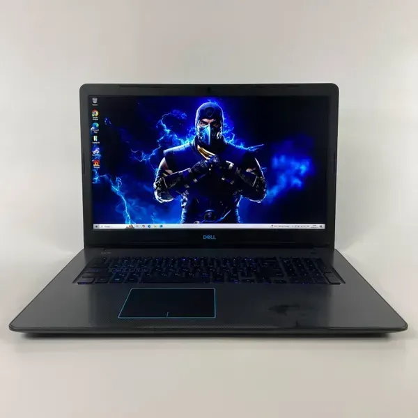 Ігровий ноутбук Б-клас Dell G3 3779 / 17.3" (1920x1080) IPS / Intel Core i7-8750H (6 (12) ядер по 2.2 - 4.1 GHz) / 16 GB DDR4 / 512 GB SSD / nVidia GeForce GTX 1050 Ti, 4 GB GDDR5, 128-bit / WebCam / HDMI б/в - зображення 2