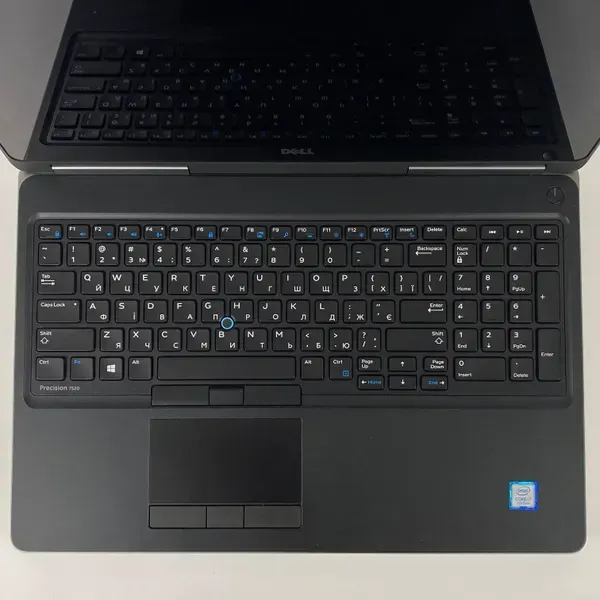 Мобільна робоча станція Б-клас Dell Precision 7520 / 15.6" (1920x1080) IPS Touch / Intel Core i7-7820HQ (4 (8) ядра по 2.9 - 3.9 GHz) / 16 GB DDR4 / 512 GB SSD / nVidia Quadro M1200, 4 GB GDDR5, 256-bit / WebCam / HDMI б/в - зображення 3