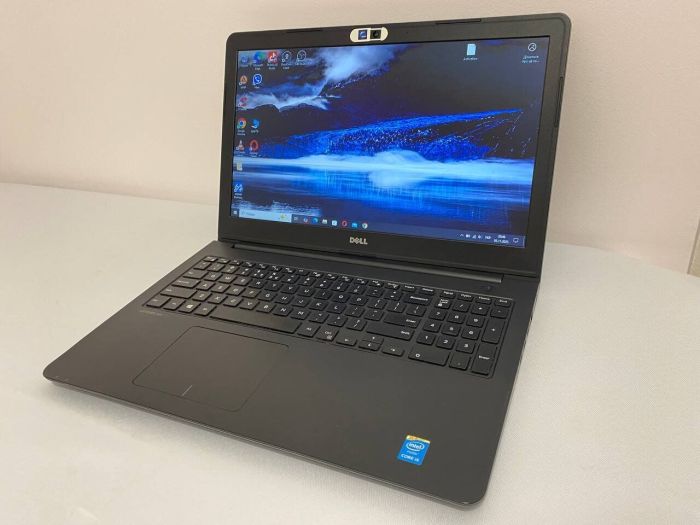 Ноутбук Б-клас Dell Latitude 3550 / 15.6" (1366x768) TN / Intel Core i5-5200U (2 (4) ядра по 2.2 - 2.7 GHz) / 8 GB DDR3 / 120 GB SSD / Intel HD Graphics 5500 / WebCam / HDMI б/в - зображення 2