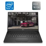 Ультрабук Dell Latitude 7370 / 13.3" (1920x1080) IPS / Intel Core m7-6Y75 (2 (4) ядра по 1.2 - 3.1 GHz) / 16 GB DDR3 / 512 GB SSD / Intel HD Graphics 515 / mHDMI / Windows 10 б/в