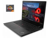 Ультрабук Lenovo ThinkPad L14 Gen 1 / 14" (1920x1080) IPS / AMD Ryzen 5 Pro 4650U (6 (12) ядер по 2.1 - 4.0 GHz) / 16 GB DDR4 / 512 GB SSD M.2 / AMD Radeon RX Vega 6 Graphics / WebCam / Win 10 Pro б/в