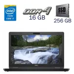 Робоча станція Dell Precision 3530 / 15.6" (1920x1080) IPS / Intel Core i7-8850H (6 (12) ядра по 2.6 - 4.3 GHz) / 16 GB DDR4 / 256 GB SSD / nVidia Quadro P600, 4 GB GDDR5, 128-bit / WebCam б/в