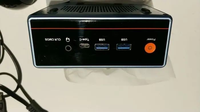 Неттоп Peladn Trycoo WO4 USFF / AMD Ryzen 5 5500U (6 (12) ядер по 2.1 - 4.0 GHz) / 32 GB DDR4 / 256 GB SSD / AMD RX Vega 7 / USB 3.1 / Wi-Fi / Bluetooth / Блок живлення в комплекті б/в - зображення 8