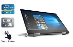 Ноутбук-трансформер Б-клас HP ENVY x360m 15m-bp011dx / 15.6" (1920x1080) IPS Touch / Intel Core i7-7500U (2 (4) ядра по 2.7 - 3.5 GHz) / 16 GB DDR4 / 480 GB SSD / Intel HD Graphics 620 / WebCam / Windows 10 б/в