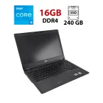 Ноутбук Fujitsu-Siemens LifeBook U7410 / 14" (1920x1080) IPS / Intel Core i5-10210U (4 (8) ядра по 1.6 - 4.2 GHz) / 16 GB DDR4 / 240 GB SSD / Intel UHD Graphics / WebCam б/в