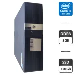 Комп'ютер HP rp5800 Retail System SFF / Intel Core i5-2400 (4 ядра по 3.1 - 3.4 GHz) / 8 GB DDR3 / 120 GB SSD / Intel HD Graphics 2000 б/в