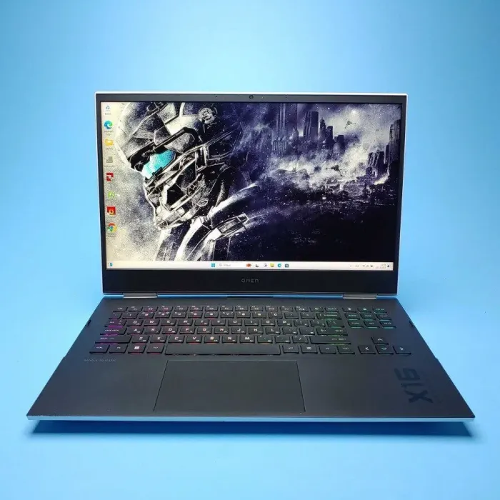 Ігровий ноутбук HP Omen 16-b0005dx / 16.1" (2560x1440) IPS / Intel Core i7-11800H (8 (16) ядер по 2.3 - 4.6 GHz) / 16 GB DDR4 / 512 GB SSD / nVidia GeForce RTX 3070, 8 GB GDDR6, 256-bit / WebCam / Win 11 Home б/в - зображення 2