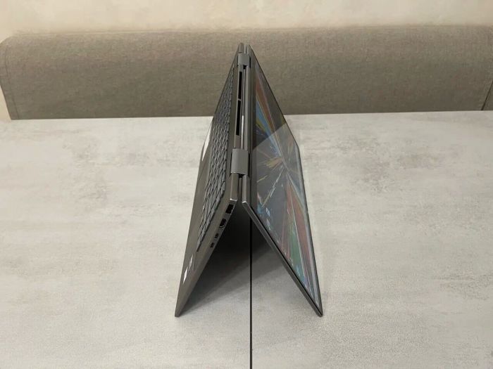 Ультрабук-трансформер Б-клас HP Envy x360 15-fe1073cl / 15.6" (1920x1080) IPS Touch / Intel Core Ultra 7 155U (12 (14) ядер по 1.7 - 4.8 GHz) / 16 GB DDR5 / 1000 GB SSD M.2 / Intel Graphics / WebCam / HDMI б/в - зображення 6