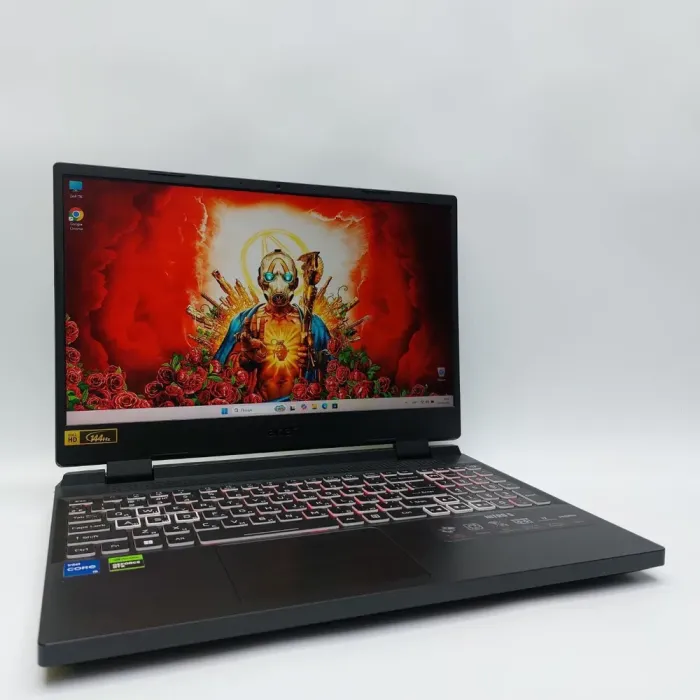 Ігровий ноутбук Б-класу Acer Nitro 5 / 15,6" (1920x1080) IPS / Intel Core i5-12450H (8 (12) ядер по 3.3 - 4.4 GHz) / 16 GB DDR4 / 512 GB SSD M.2 / nVidia GeForce RTX 3050 Ti, 4 GB GDDR6, 128-bit / WebCam б/в - зображення 6