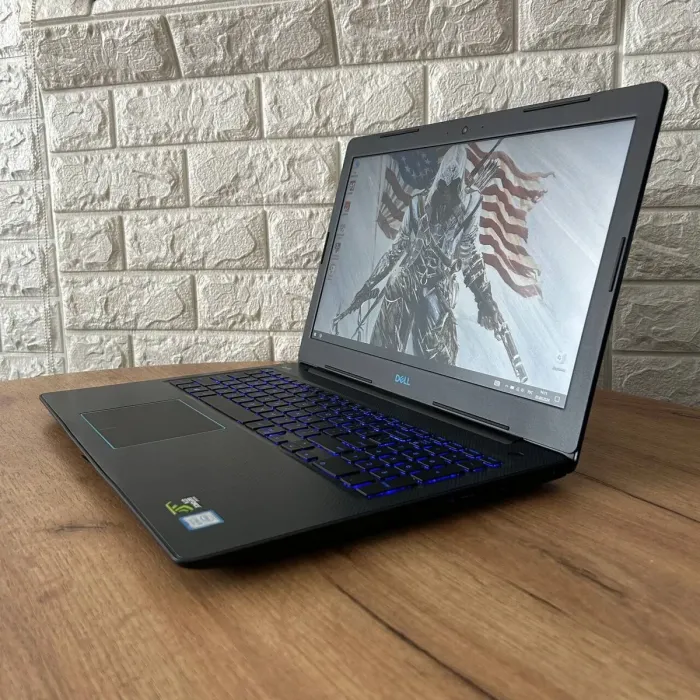 Ігровий ноутбук Б-клас Dell G3 3579 / 15.6" (1920x1080) IPS / Intel Core i5-8300H (4 (8) ядра по 2.3 - 4.0 GHz) / 8 GB DDR4 / 128 GB SSD M.2 + 500 GB HDD / nVidia GeForce GTX 1050 Ti, 4 GB GDDR5, 128-bit / WebCam б/в - зображення 5