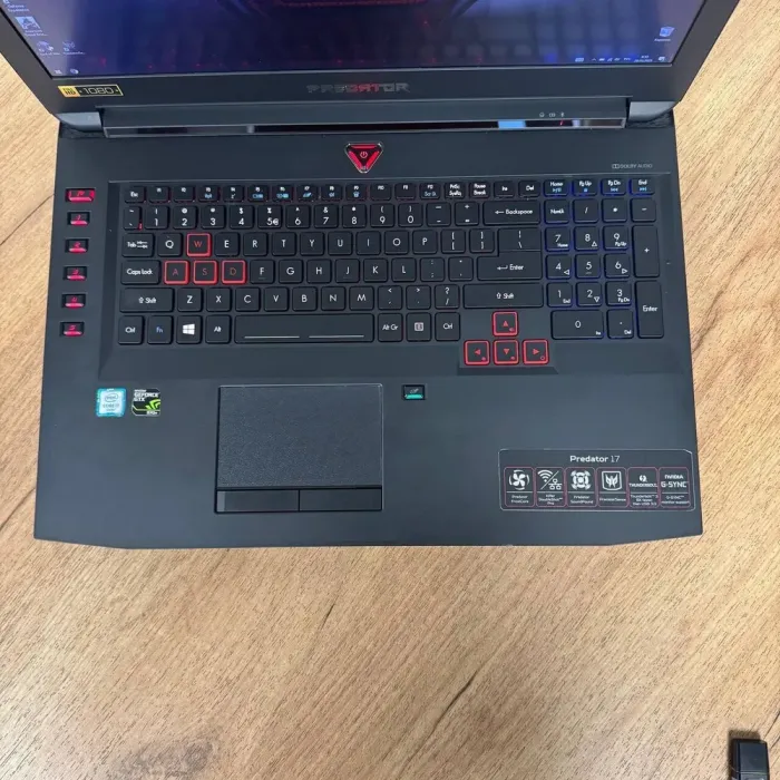 Ігровий ноутбук Б-клас Acer Predator G9-791 / 17.3" (1920x1080) IPS / Intel Core i7-6700HQ (4 (8) ядра по 2.6 - 3.5 GHz) / 16 GB DDR4 / 512 GB SSD / nVidia GeForce GTX 970M, 3 GB GDDR5, 192-bit / WebCam б/в - зображення 7