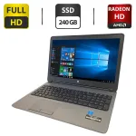 Ноутбук HP ProBook 650 G1 / 15.6" (1920x1080) TN / Intel Core i5-4210M (2 (4) ядра по 2.6 - 3.2 GHz) / 16 GB DDR3 / 240 GB SSD / AMD Radeon HD 8770M, 2 GB GDDR5, 128-bit / WebCam / DVD-ROM б/в