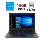 Ультрабук Lenovo ThinkPad T14s Gen1 / 14" (1920x1080) IPS / Intel Core i5-10310U (4 (8) ядра по 1.7 - 4.4 GHz) / 16 GB DDR4 / 512 GB SSD / Intel UHD Graphics / WebCam б/в