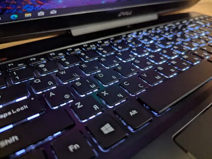 Ігровий ноутбук Б-клас Dell G5 5505 / 15.6" (1920x1080) IPS / AMD Ryzen 7 4800H (8 (16) ядер по 2.9 - 4.2 GHz) / 16 GB DDR4 / 512 GB SSD / AMD Radeon RX 5600M, 6 GB GDDR6, 192-bit / WebCam / HDMI / Windows 10 б/в - зображення 7