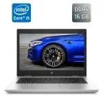 Ультрабук Б-клас HP ProBook 640 G4 / 14" (1920x1080) IPS / Intel Core i5-8250U (4 (8) ядра по 1.6 - 3.4 GHz) / 16 GB DDR4 / 256 GB SSD / Intel UHD Graphics 620 / WebCam / Fingerprint б/в